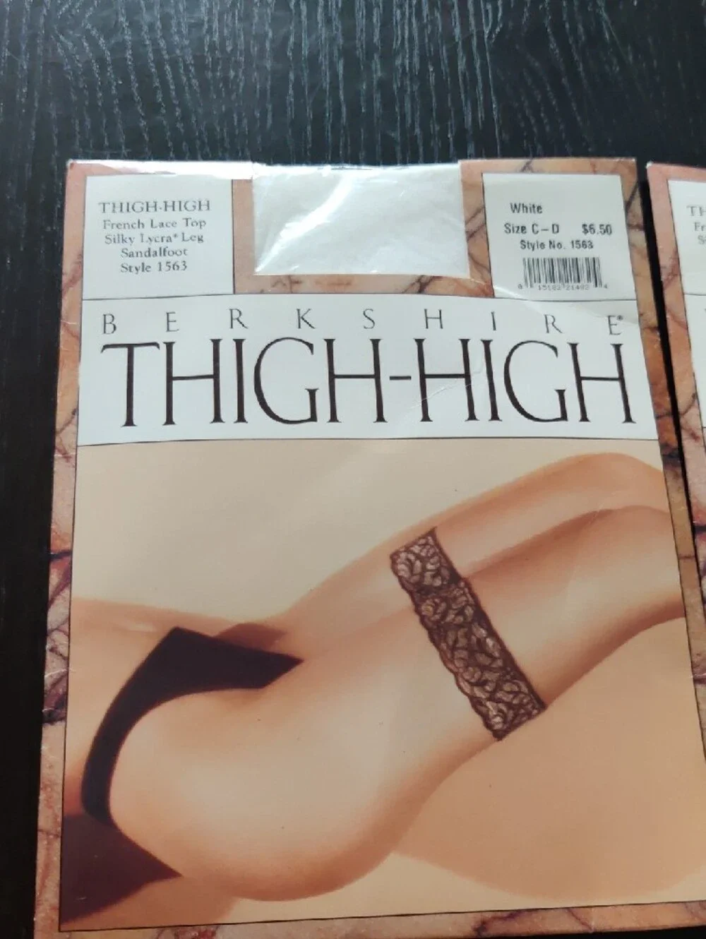 Berkshire Thigh-High Sheer Stockings in White (Pair of Packages)